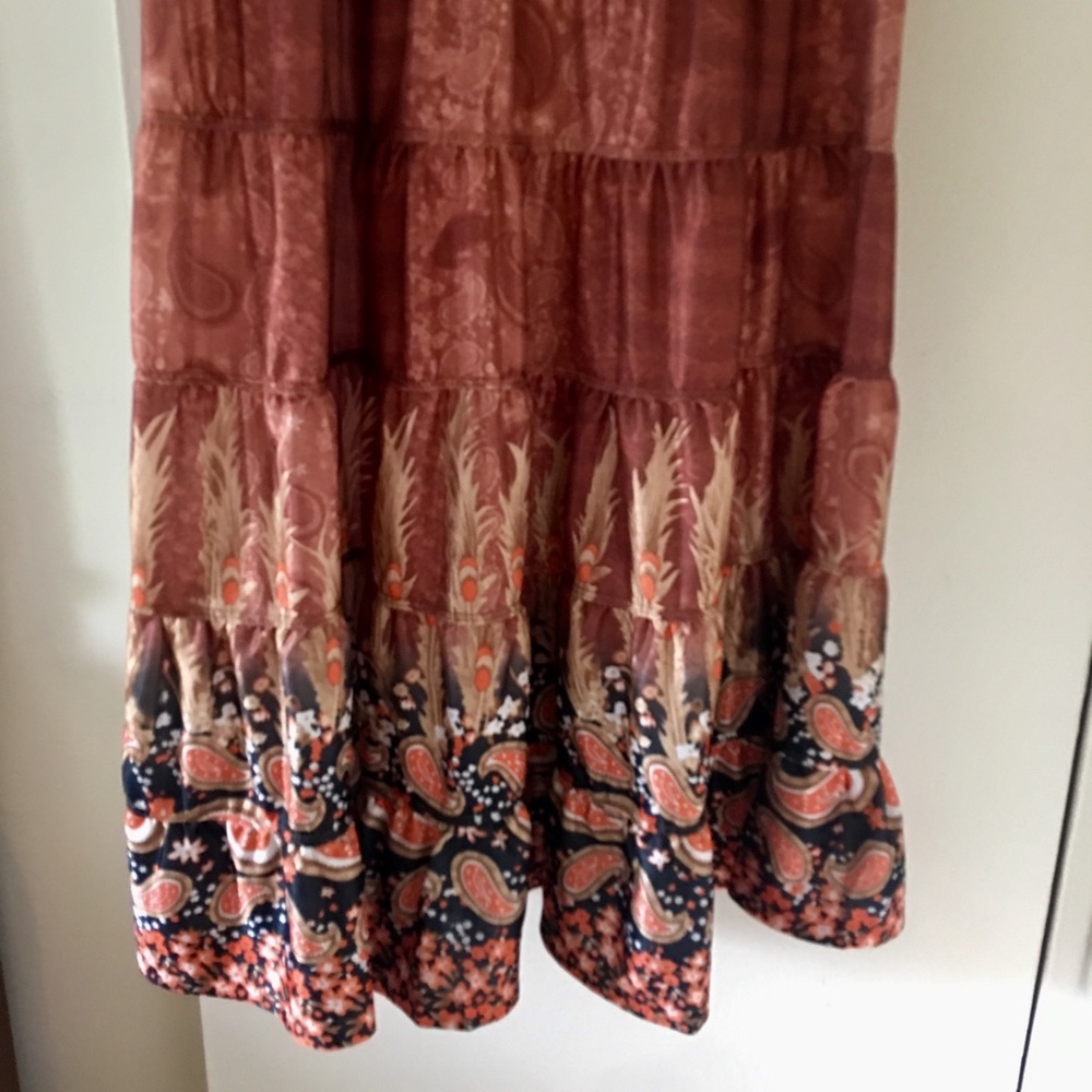 Sleeveless 3/4 length prairie dress - Picture 3 of 4